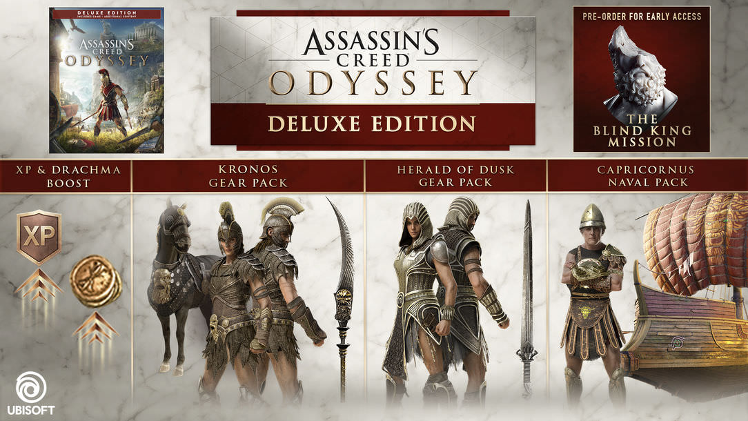 assassins creed odyssey deluxe edition