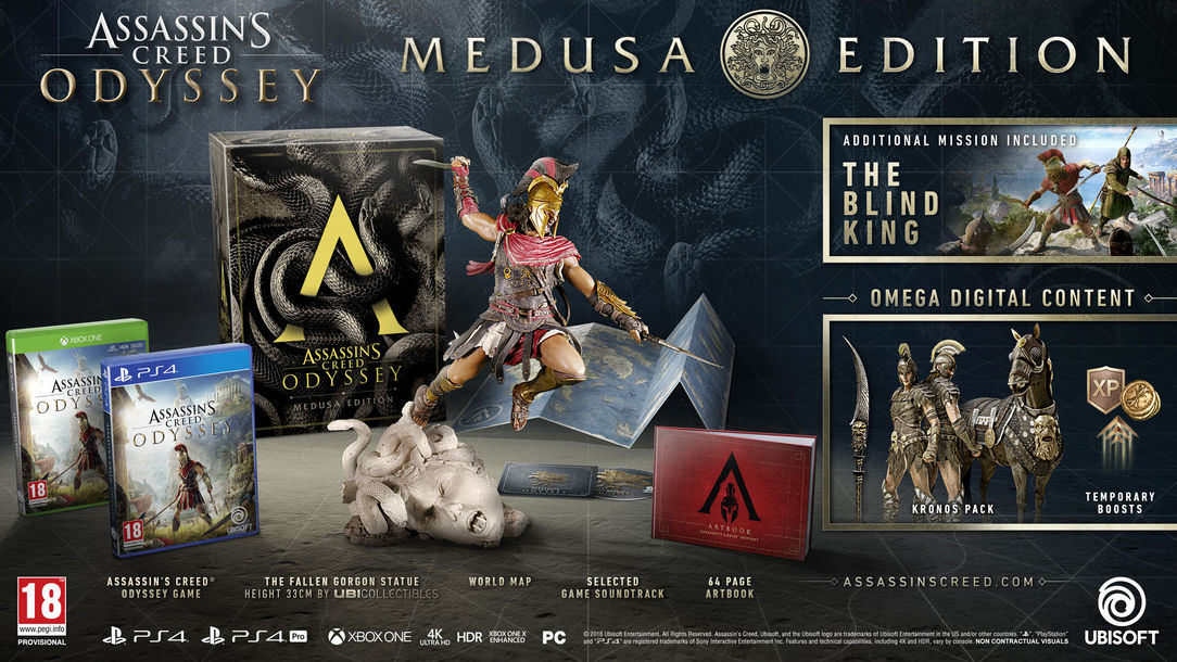 assassins creed odyssey medusa edition