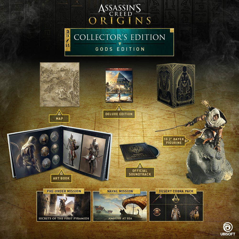 assassins creed origins collectors editions 1