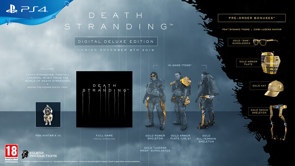 death stranding digital deluxe edition