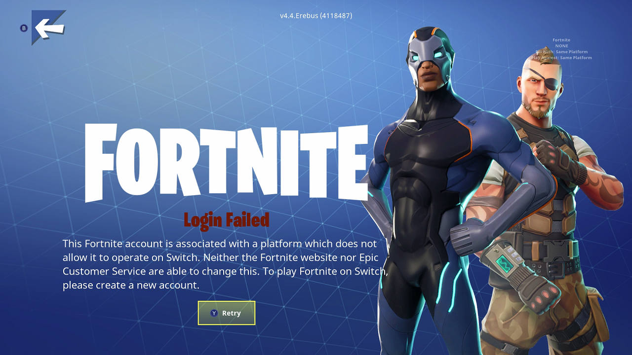 fortnite switch ps4 blocked accounts sony battle royale 1