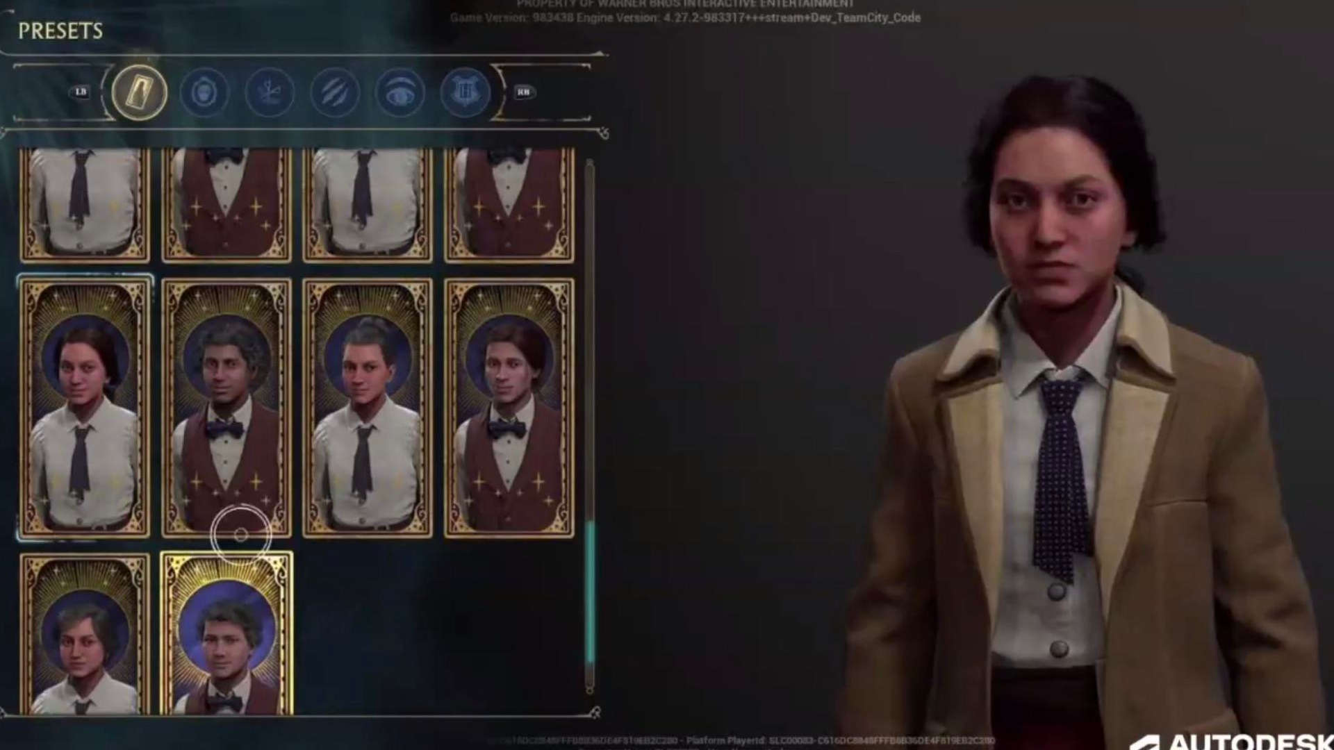 hogwarts legacy character customization gameworld