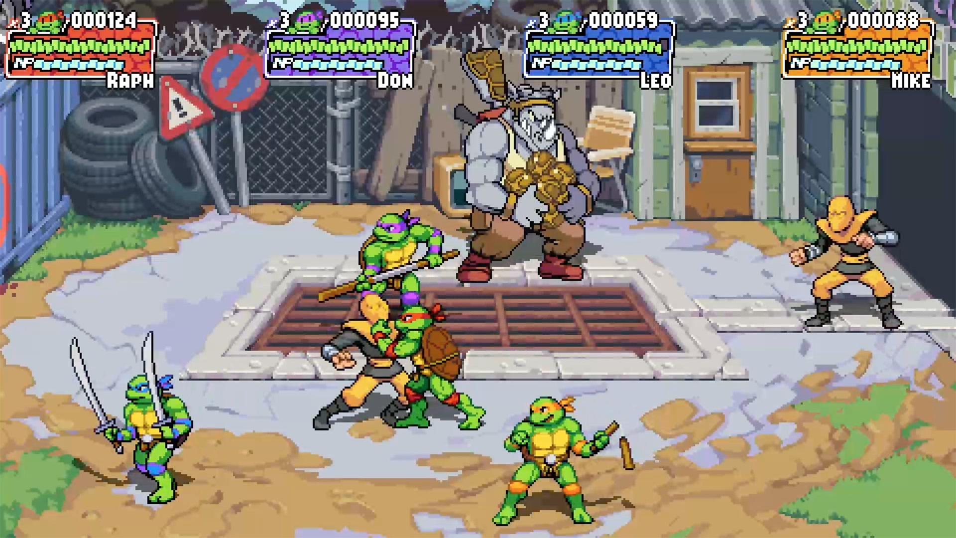 teenage mutant ninja turtles shredders revenge 06