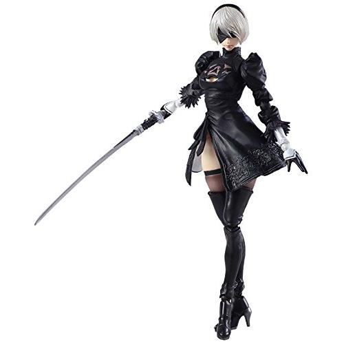 square enix nier automata bring arts 2b machine lifeform action figure set