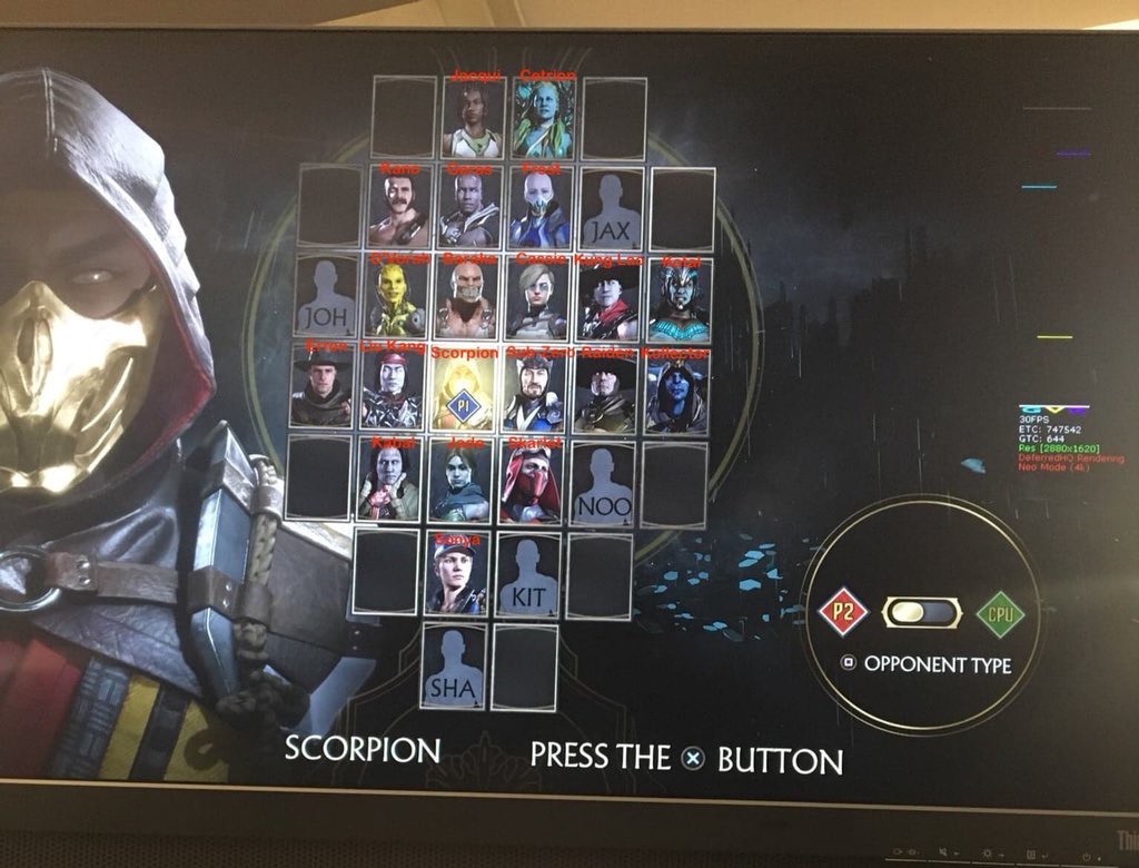 mortal kombat 11 characters leak