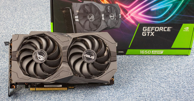 asus geforce gtx 1650 super strix oc