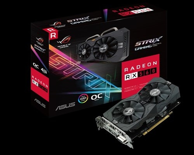 asus radeon rx 560