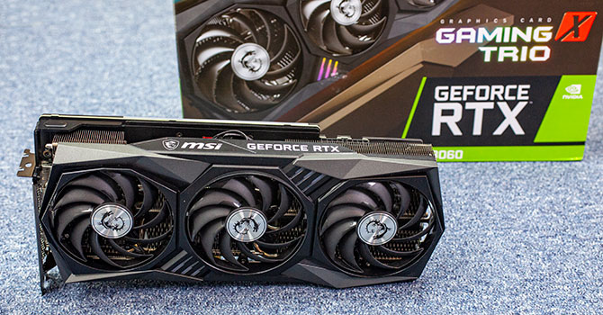 msi geforce rtx 3060 12gb gaming trio x