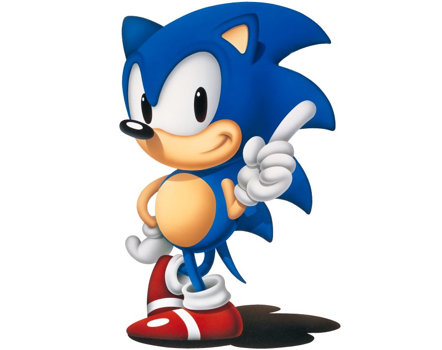 sonic-pose