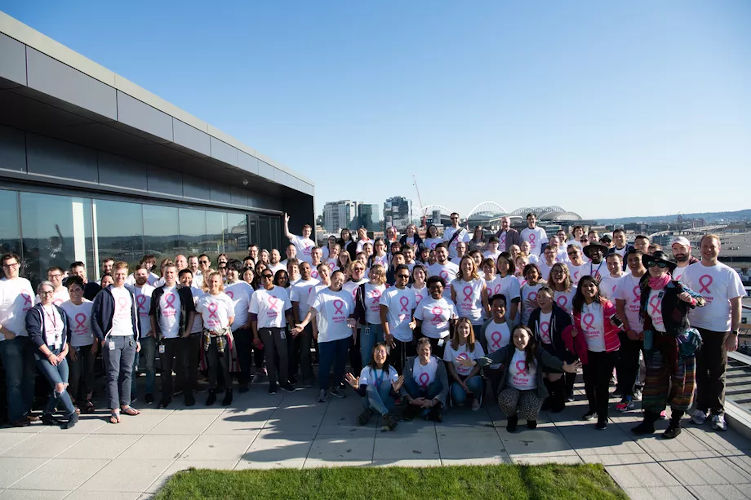 BIGFISH NBCF PINKDAY2019 Team in Shirts.0