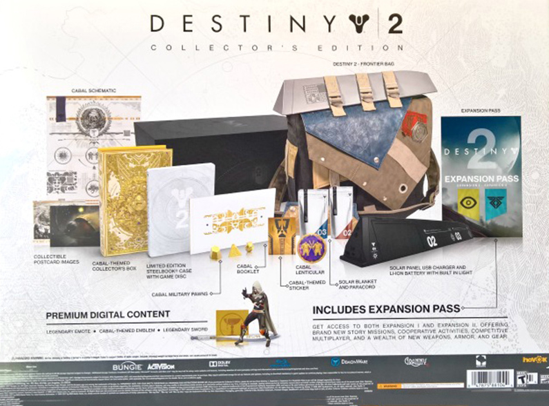 destiny 2 collectors edition