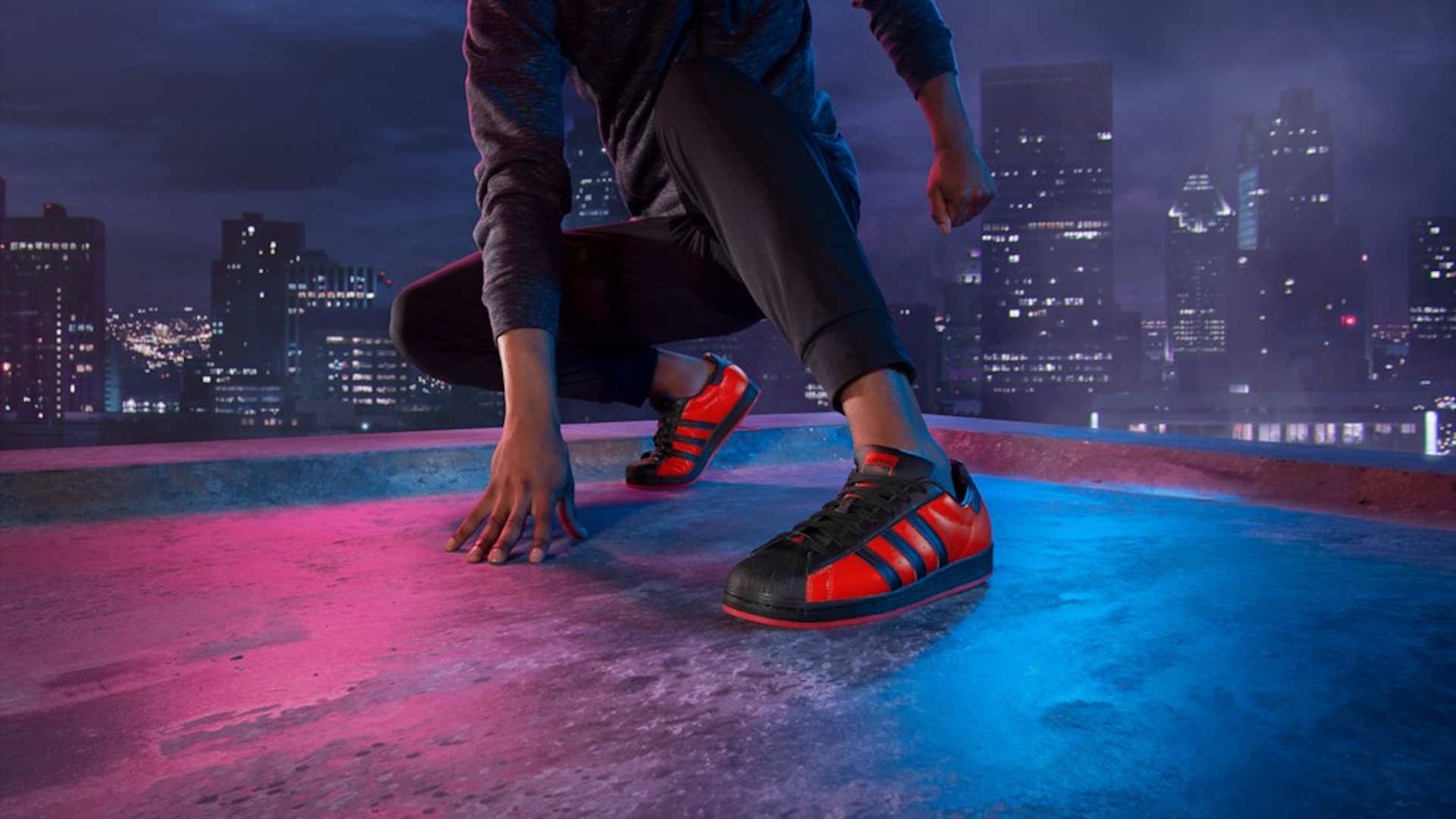 marvels spider man miles morales ps5 adidas 4