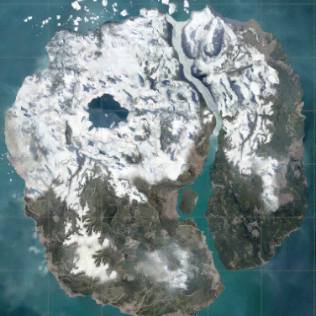 pubg new map snow dihor otok