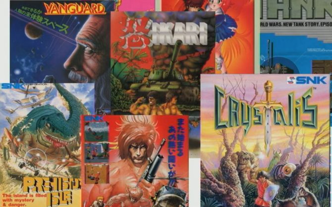 snk 40th anniversary collection games