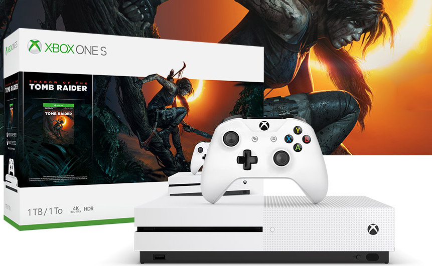 xbox one s shadow of the tomb raider bundle