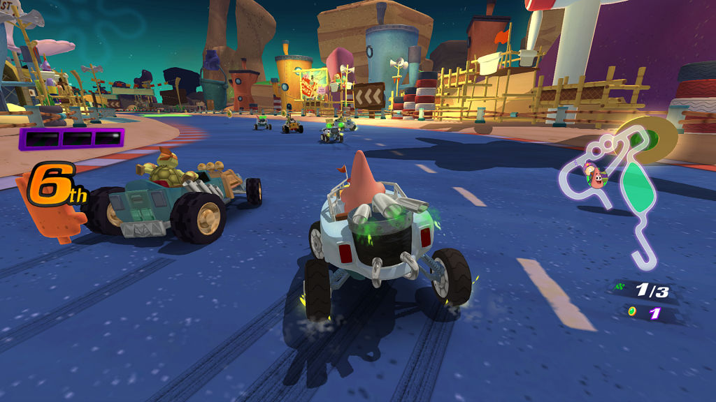 nickelodeon kart racers racing 1