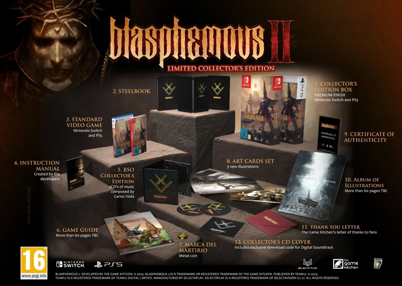 Blasphemous 2 collectors