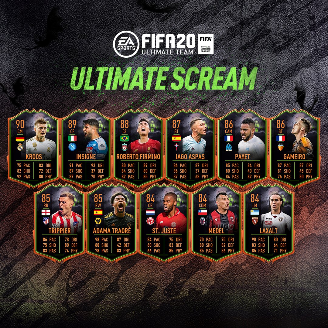 fifa 20 ultimate scream players 2