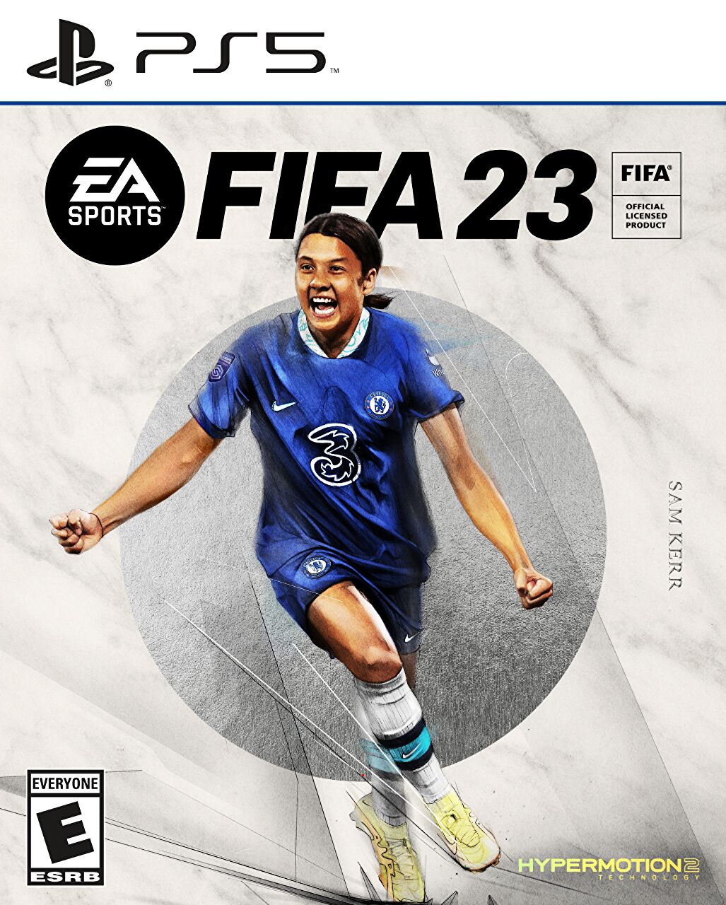 fifa 23 australia new zealand box cover sam kerr