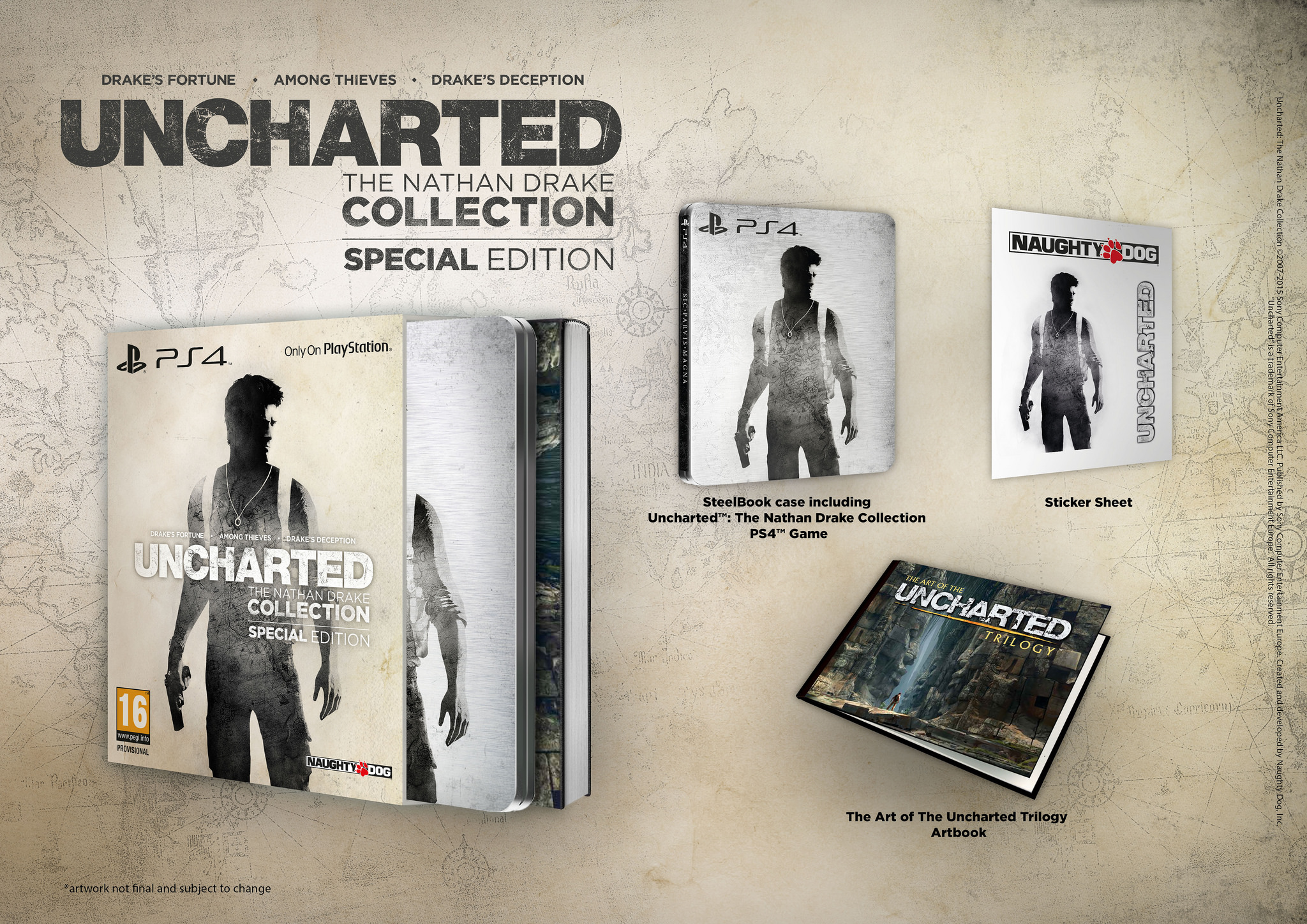 uncharted nathan drake collection se 