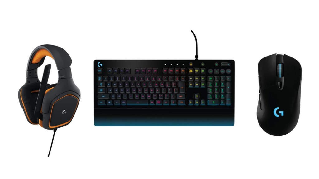 Logitech Prodigy G403 mouse, G213 keyboard και G231 headset