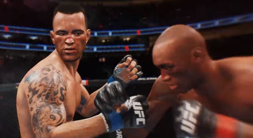 UFC 4 gameplay video