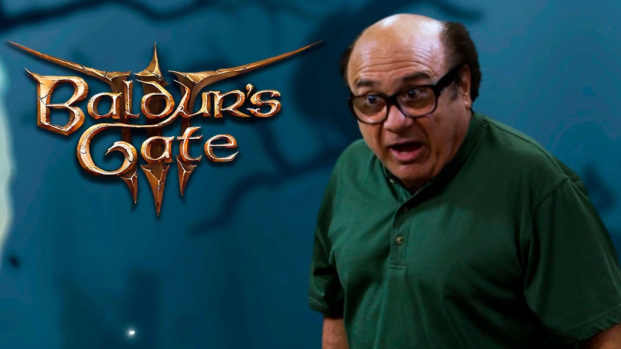 Παρωδία: Ο Frank Reynolds (Danny DeVito) στο Baldur's Gate 3