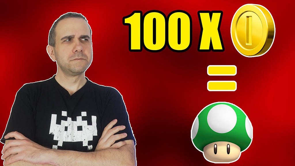 Γιατί στο Super Mario Bros. τα 100 coins έδιναν 1 ζωή;