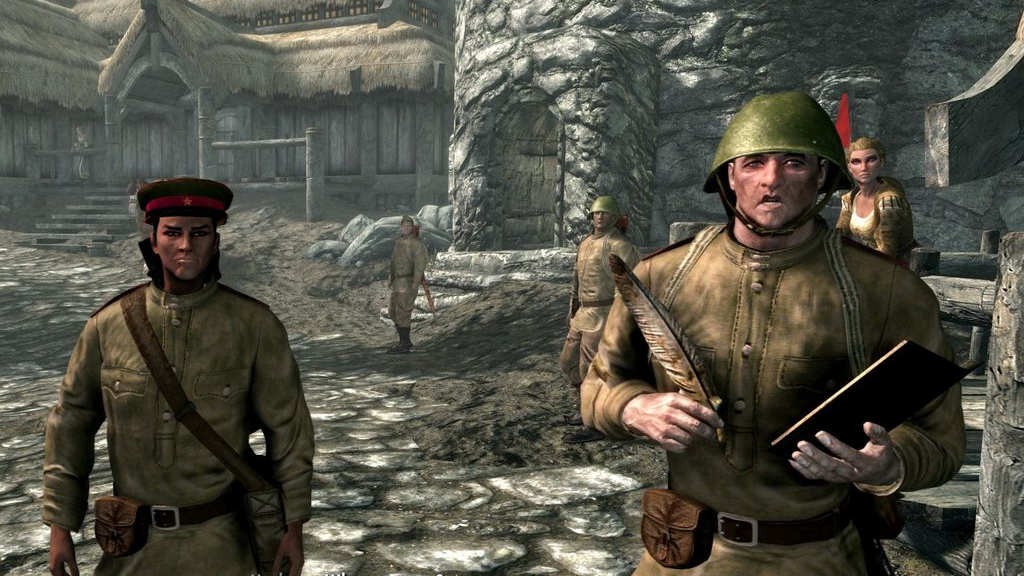 Skyrim World War II mod