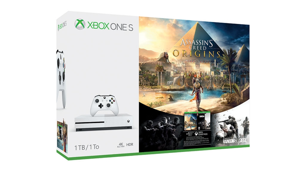 Xbox One S Assassin's Creed: Origins bundles