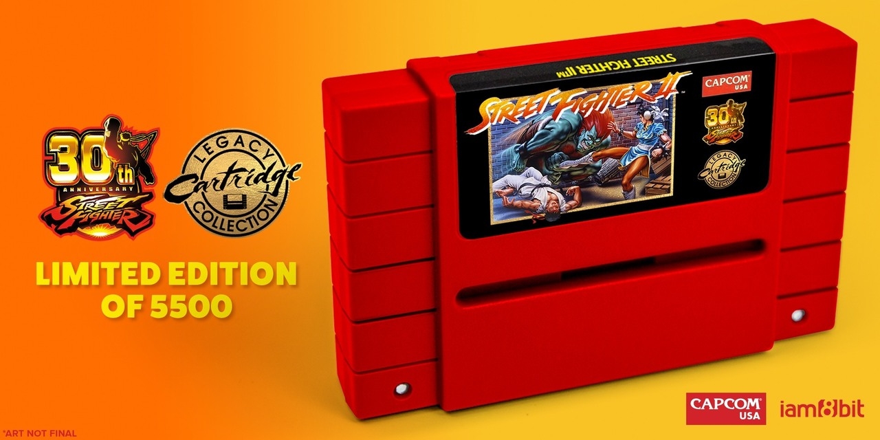 30 χρόνια Street Fighter: Επετειακό SNES cartridge