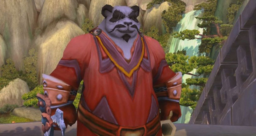 World of Warcraft: Shadowlands: Pacifist Panda φτάνει το level 60 μαζεύοντας λουλούδια