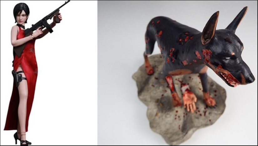 Φιγούρες Ada Wong και Zombie Dog