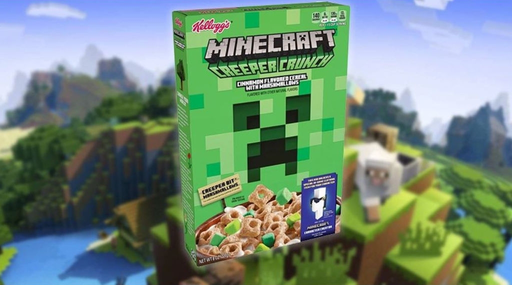 H Kellogg’s θα κυκλοφορήσει δημητριακά Minecraft