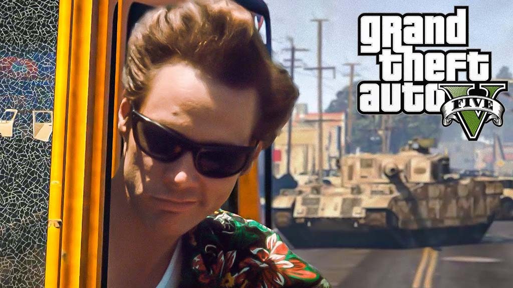 Παρωδία: Ο Ace Ventura (Jim Carey) στο GTA 5