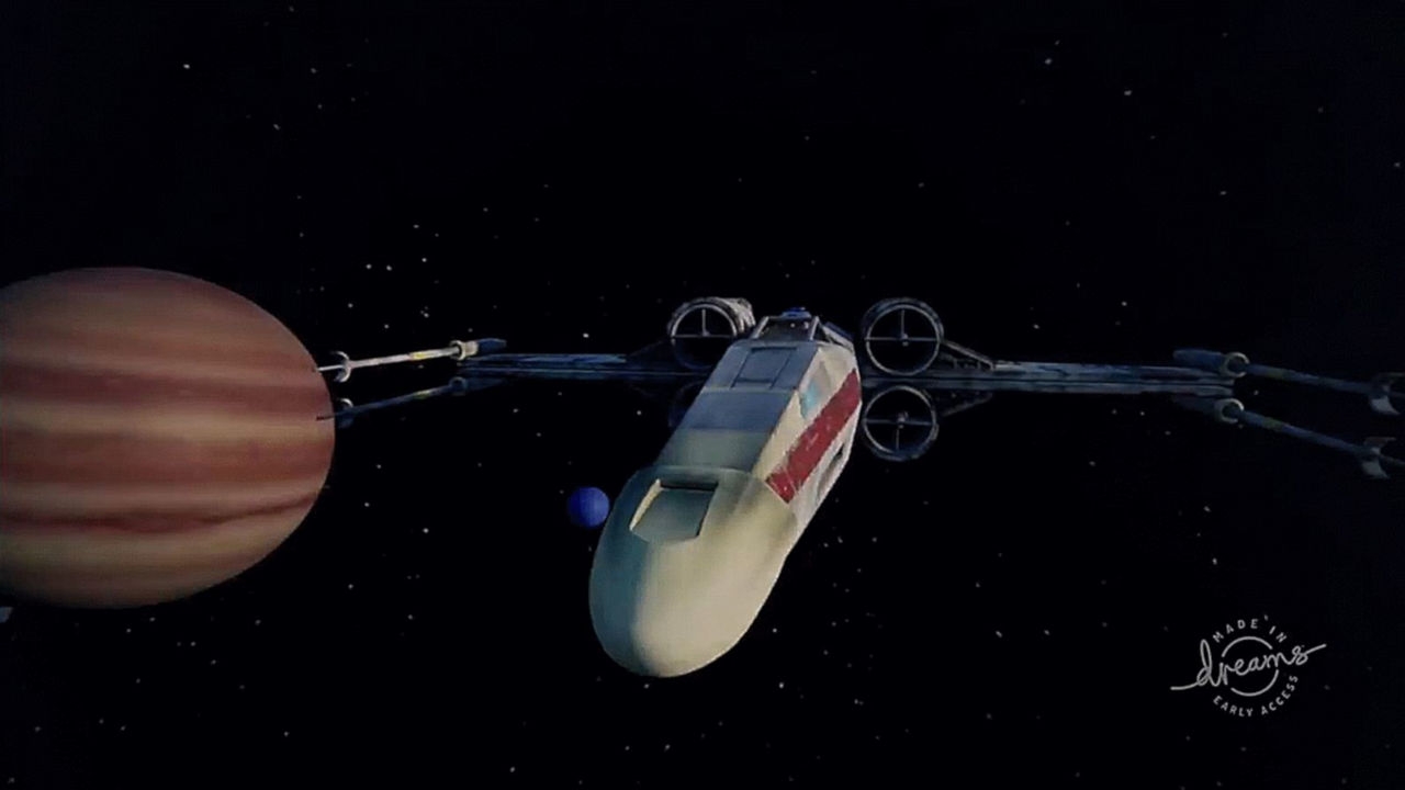 Star Wars X-Wing game στο Dreams