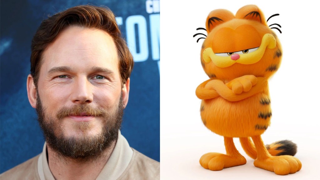 Animated ταινία Garfield με τον Chris Pratt