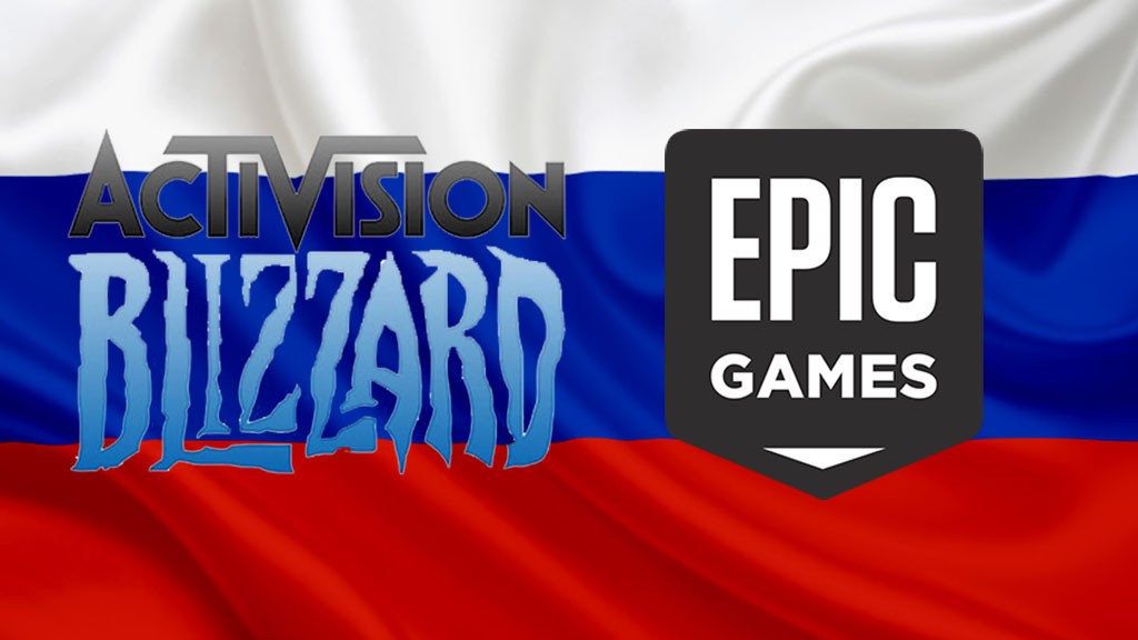 Η Activision Blizzard και η Epic Games σταμάτησαν τις πωλήσεις των games τους προς την Ρωσία