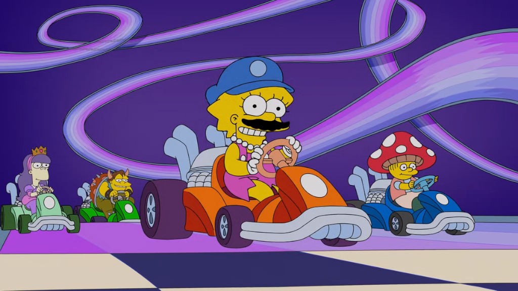 Το πιο πρόσφατο επεισόδιο του The Simpsons έχει θέμα το Mario Kart