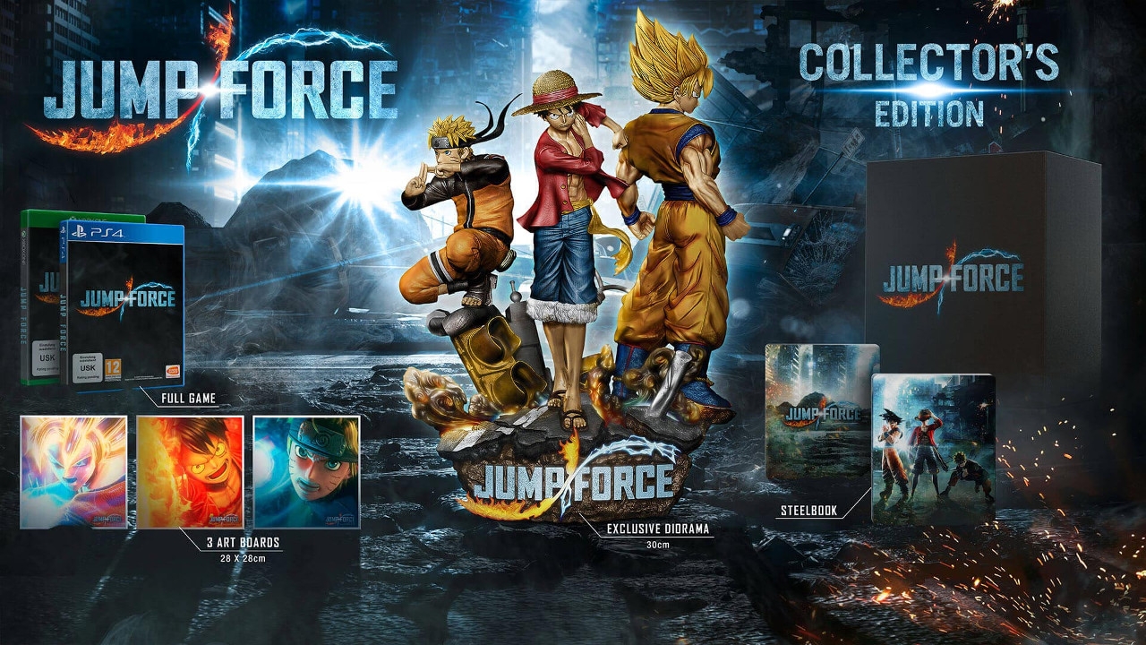 Jump Force: Ημερομηνία κυκλοφορίας και Collector's Edition