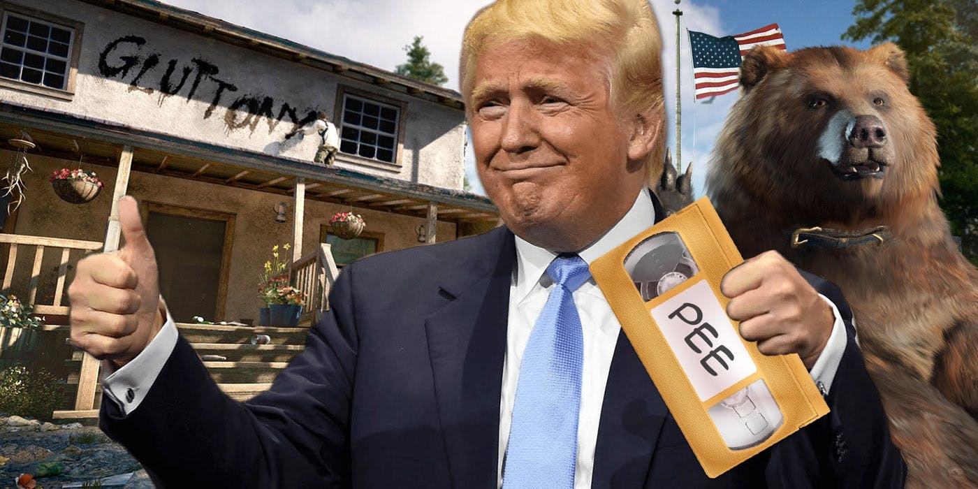 Far Cry 5: Αποστολή για την...VHS ταινία του Donald Trump με τις Ρωσίδες!