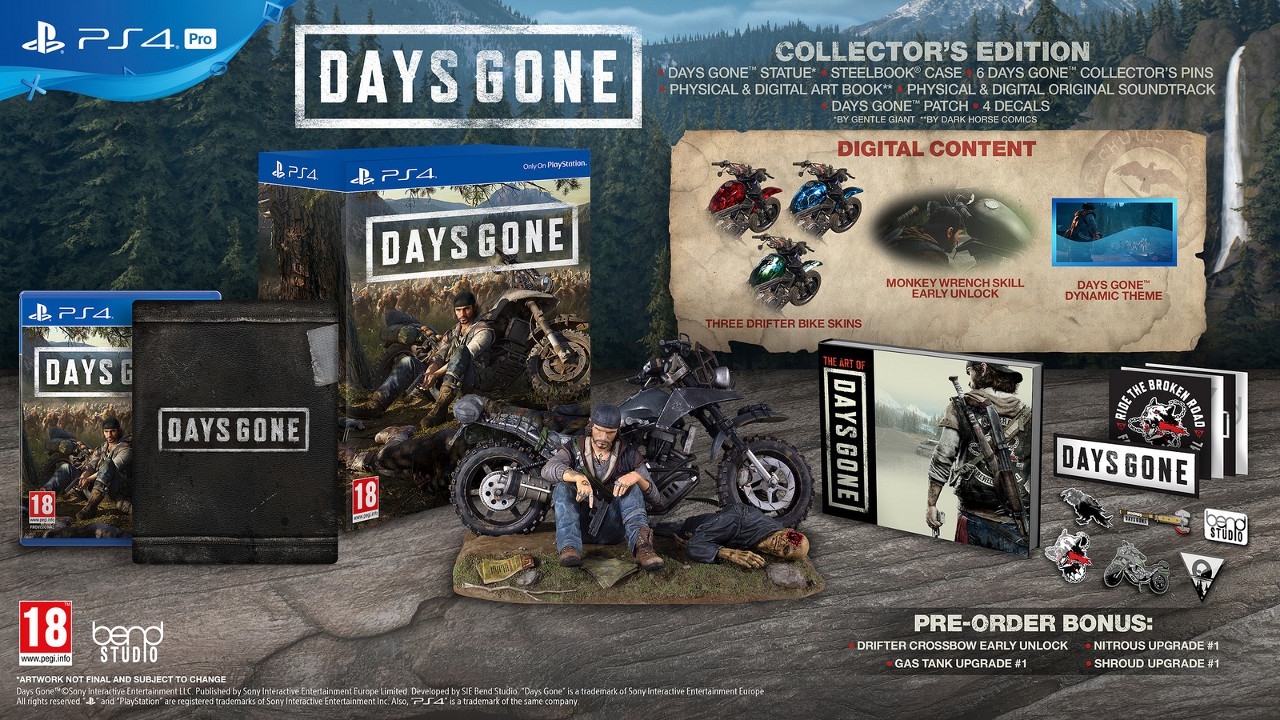 Days Gone Collector's Edition