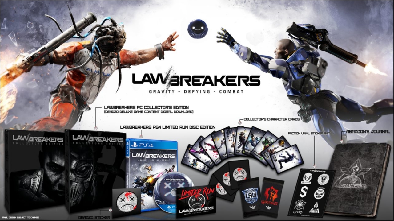 LawBreakers Collector's Edition