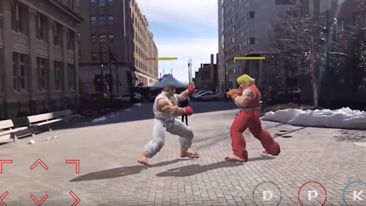 Street Fighter II στον πραγματικό κόσμο