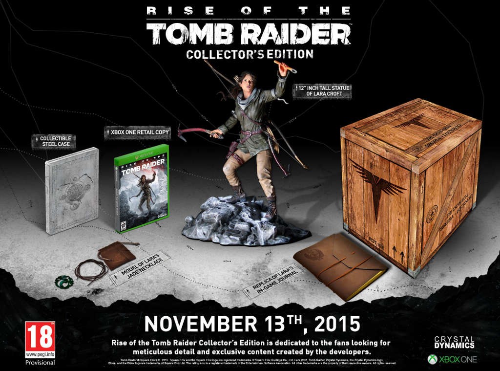 Rise of the Tomb Raider Collector's Edition