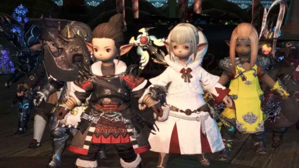 Final Fantasy 14 Mobile gameplay video