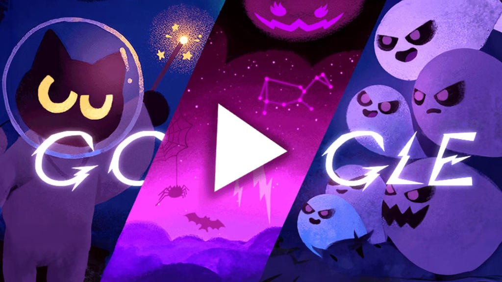 Mini-game με θέμα το Halloween στο Google