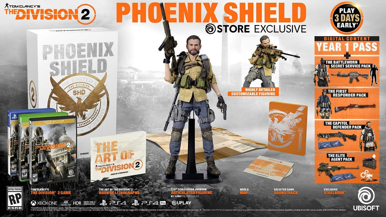 The Division 2 Collector’s Editions