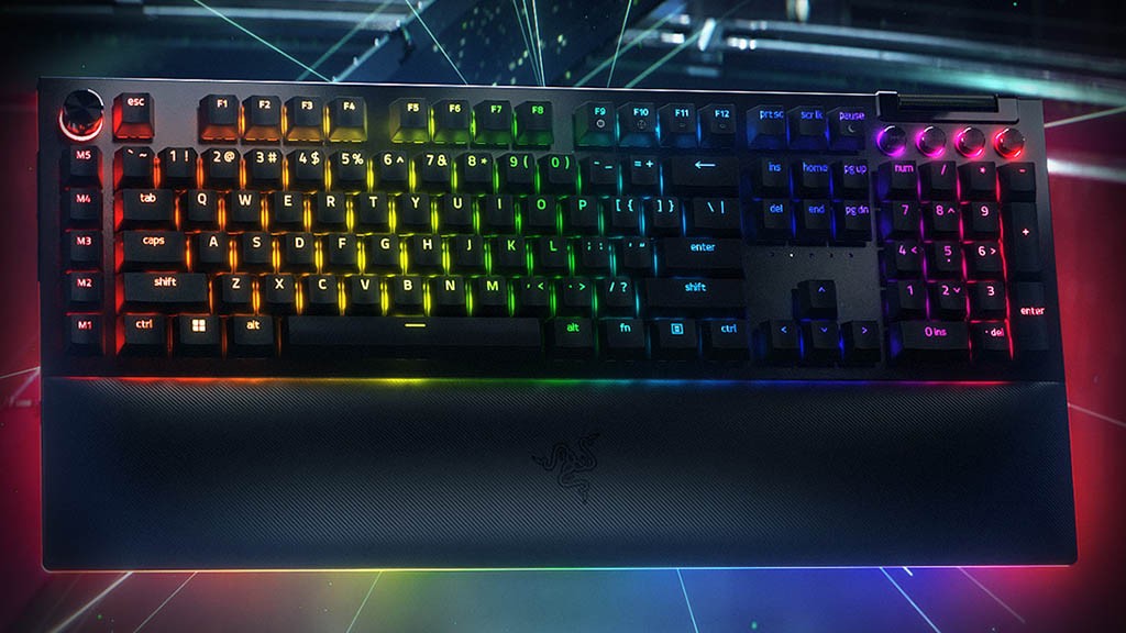 Razer Blackwidow V4 Pro Gaming keyboard