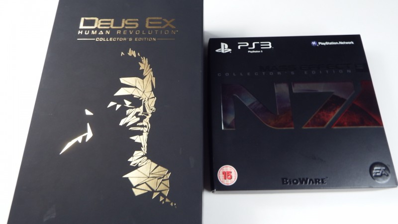 Deus Ex: Human Revolution και Mass Effect 3 Collector's Editions